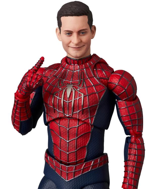 Preventa Figura Friendly Neighborhood Spider-Man - Spider-Man: No Way Home - MAFEX marca Medicom Toy No.241 escala pequeña 1/12