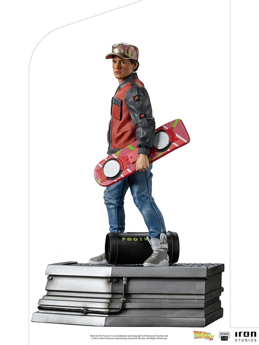 Pedido Estatua Marty McFly DELUXE - Back to the Future Part II - Limited Edition marca Iron Studios escala de arte 1/10