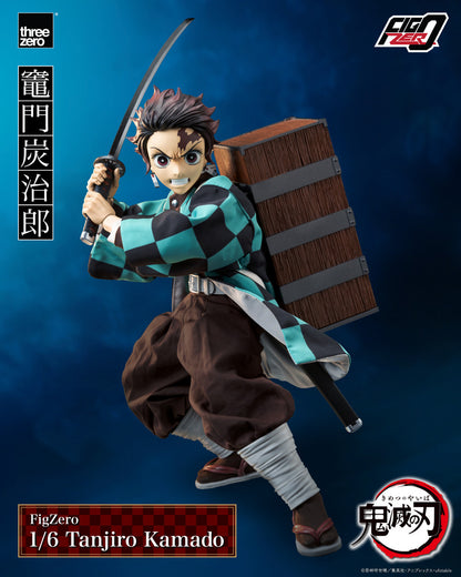 Preventa Figura Tanjiro Kamado - Demon Slayer: Kimetsu no Yaiba 竈門炭治郎 鬼滅の刃 - FigZero marca Threezero 3Z0667 escala 1/6