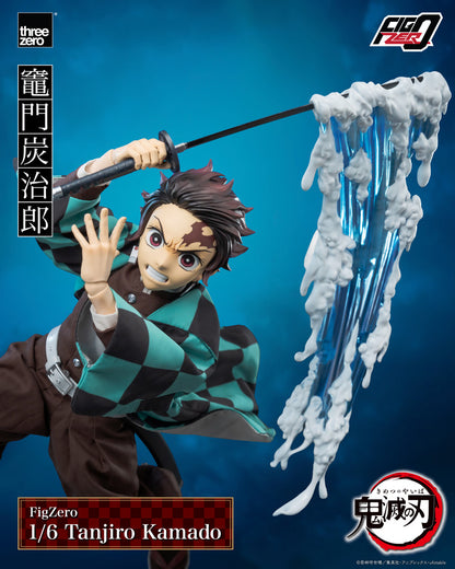 Preventa Figura Tanjiro Kamado - Demon Slayer: Kimetsu no Yaiba 竈門炭治郎 鬼滅の刃 - FigZero marca Threezero 3Z0667 escala 1/6