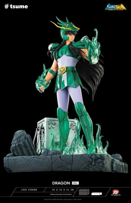 Preventa Estatua Dragon SHIRYU (Limited Edition) - Saint Seiya HQS Plus marca TSUME (62 cm)