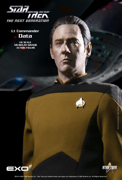 Pedido Figura Lt. Commander Data (Essentials version) - Star Trek: The Next Generation marca EXO-6 EXO-01-073 escala 1/6