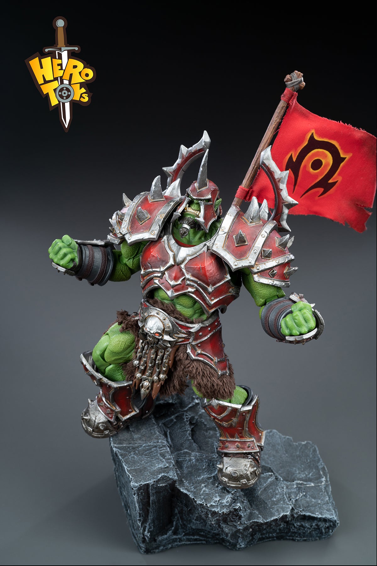 Pedido Figura Orc Warrior marca Hero Toys escala pequeña 1/12