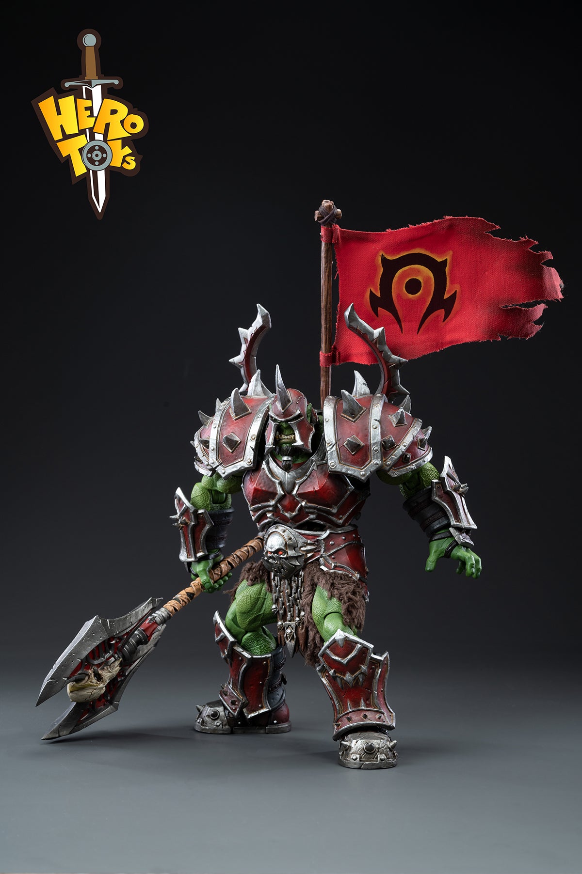 Pedido Figura Orc Warrior marca Hero Toys escala pequeña 1/12