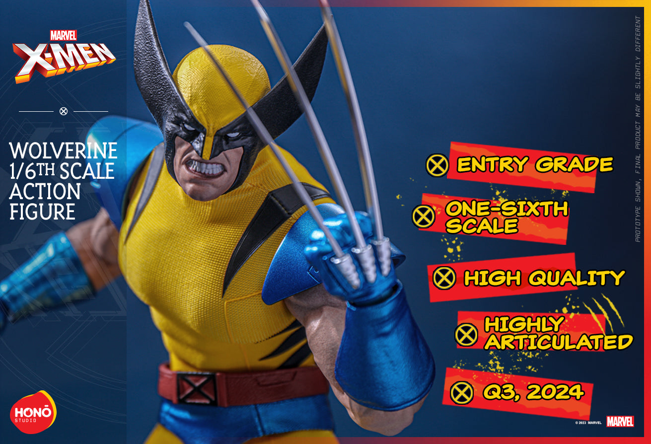 Preventa Figura Wolverine ™ - X-Men ™ marca Hot Toys x Hono Studio HS01 escala 1/6