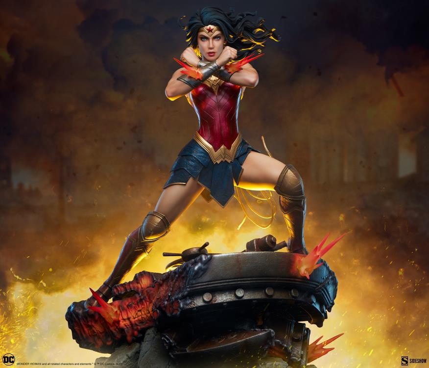 Preventa Estatua Wonder Woman: Saving the Day - DC Comics marca Sideshow Collectibles Premium Format (50 cm)