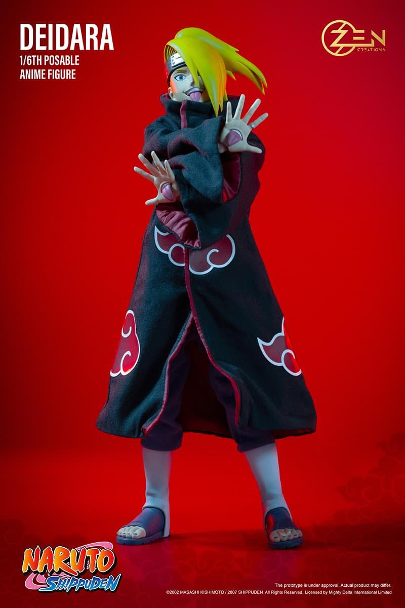 Preventa Figura Deidara (Standard version) - Naruto Shippuden marca Zen Creations PAF004 escala 1/6