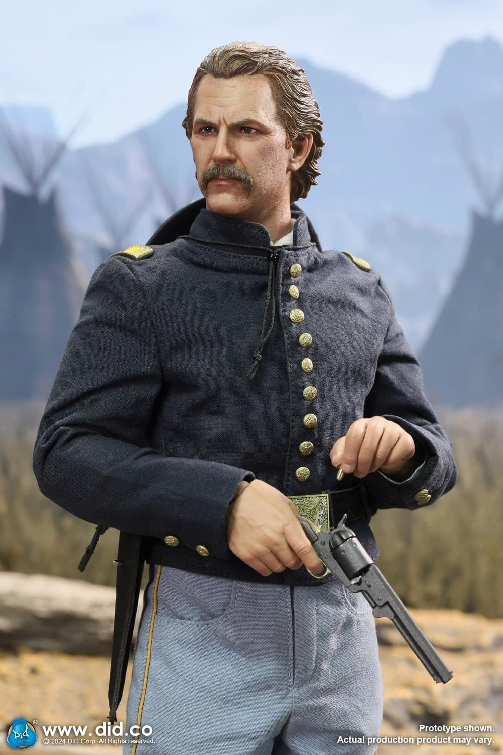 Pedido Figura Union Army Lieutenant John Dunbar - U.S. Civil War marca DID NS80175 escala 1/6