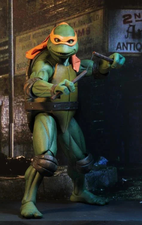 Pedido Figura Michelangelo - Teenage Mutant Ninja Turtles (1990 Movie) marca Neca escala 1/4