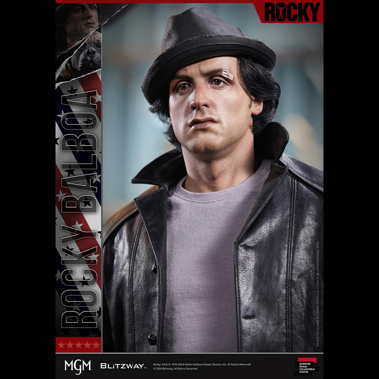 Preventa Estatua Rocky Balboa - Rocky (1976) marca Blitzway BW-SS-22101 escala 1/4