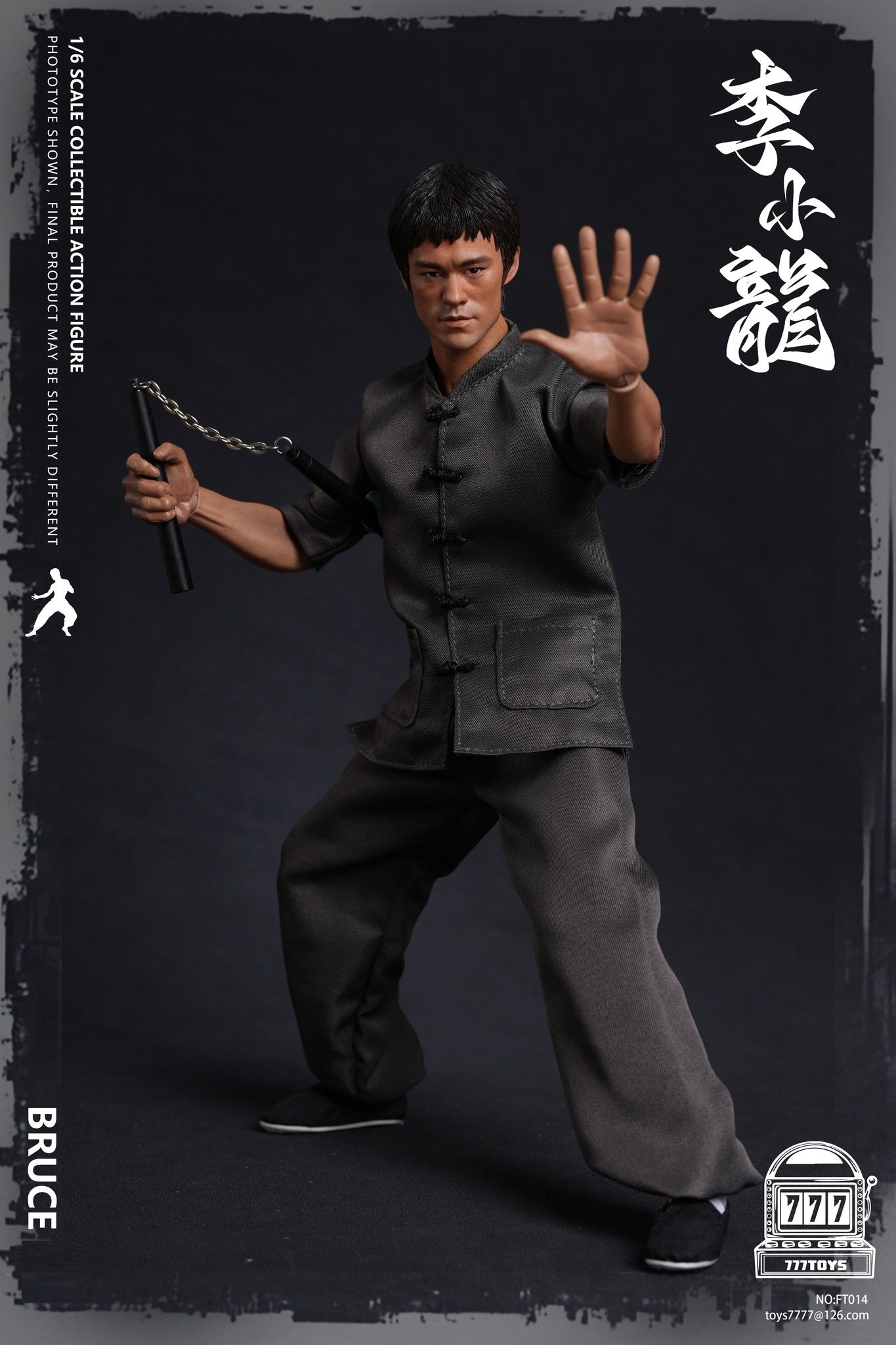 Pedido Figura Kung Fu Master marca 777Toys FT014 escala 1/6