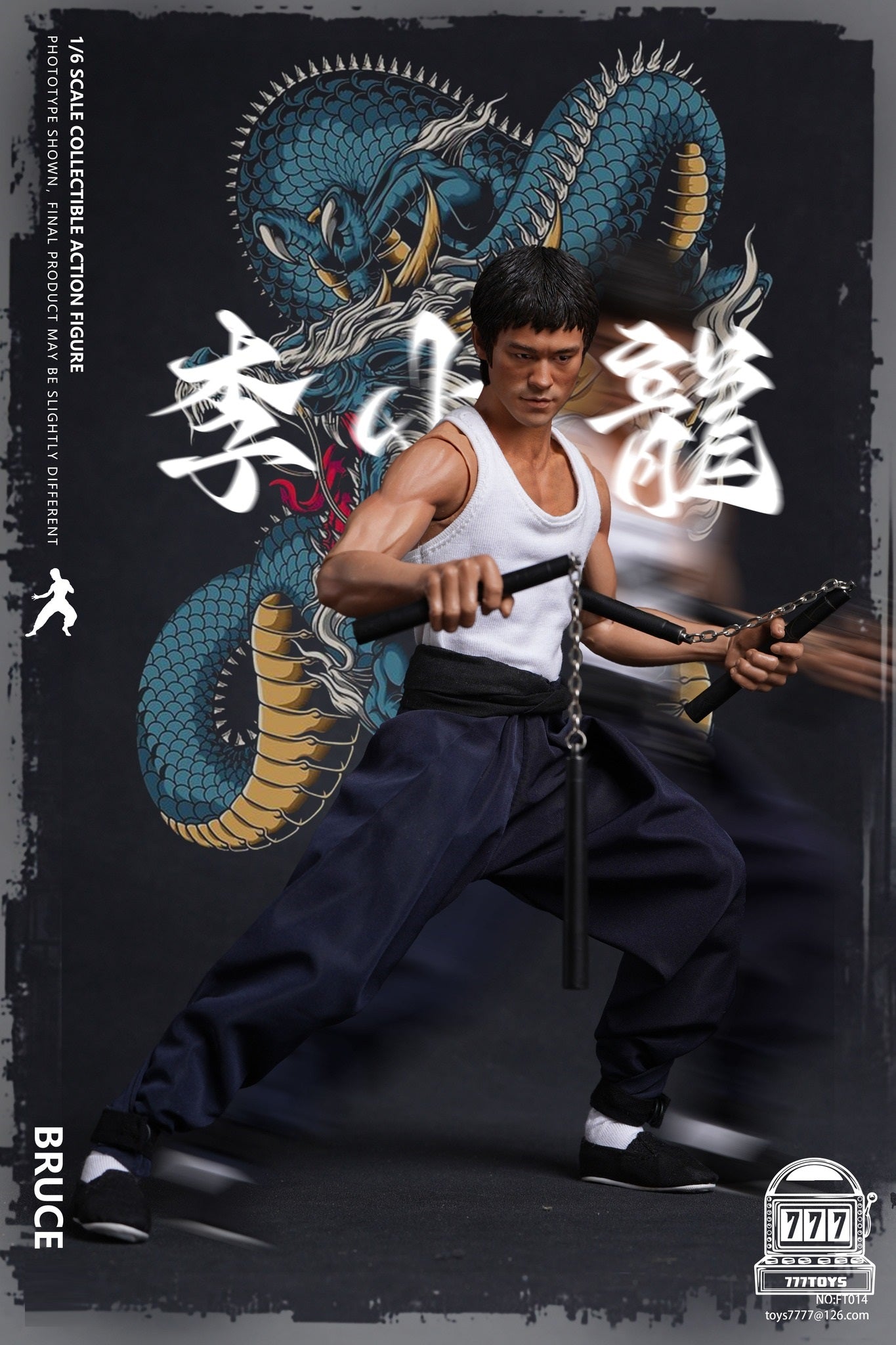 Pedido Figura Kung Fu Master marca 777Toys FT014 escala 1/6