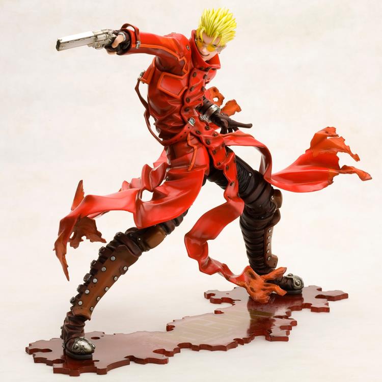 Pedido Estatua Vash the Stampede (Renewal Package version) - Trigun: Badlands Rumble - ArtFX J marca Kotobukiya escala 1/8