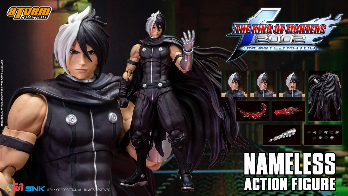 Preventa Figura NAMELESS - The King of Fighters 2002 Unlimited Match marca Storm Collectibles SKKF0 escala pequeña 1/12