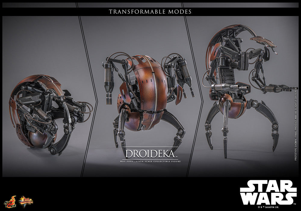 Preventa Figura Droideka - Star Wars: The Phantom Menace™ marca Hot Toys MMS755 escala 1/6