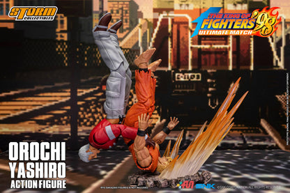 Preventa Figura OROCHI YASHIRO - The King of Fighters '98 Unlimited Match marca Storm Collectibles SKKF0 escala pequeña 1/12