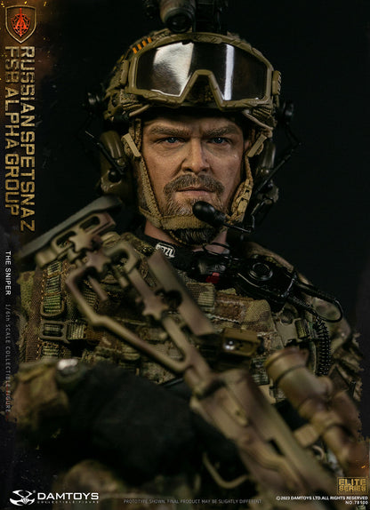 Preventa Figura The Sniper - Russian Spetsnaz FSB Alpha Group marca Damtoys 78100 escala 1/6