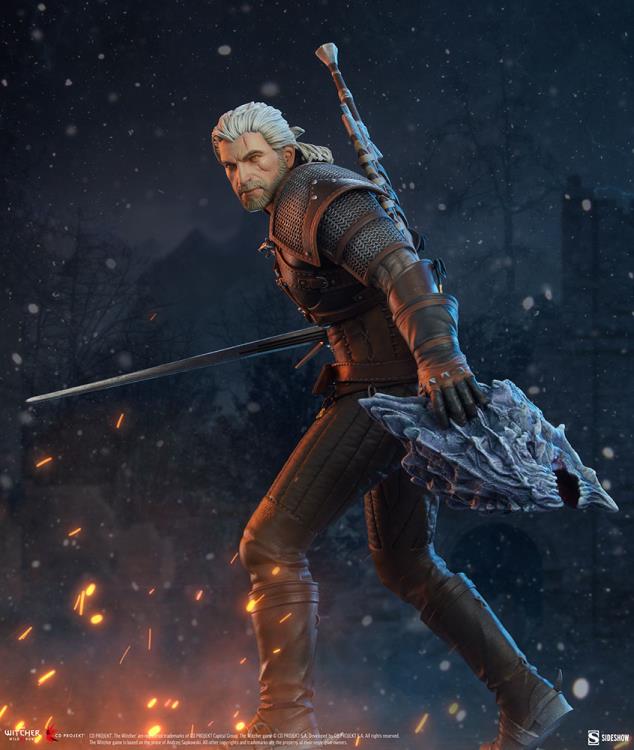 Pedido Estatua Geralt - The Witcher 3: Wild Hunt marca Sideshow Collectibles (42.55 cm)