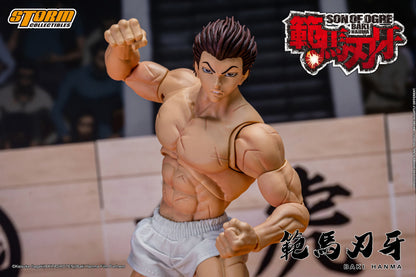 Preventa Figura Baki Hanma (Exclusive) - Baki Hanma: Son of Ogre marca Storm Collectibles KIBK05 escala pequeña 1/12