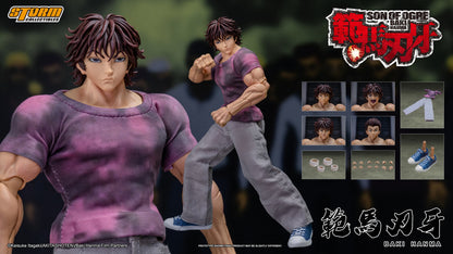 Preventa Figura Baki Hanma (Exclusive) - Baki Hanma: Son of Ogre marca Storm Collectibles KIBK05 escala pequeña 1/12