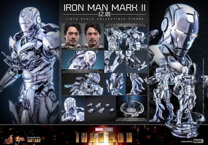 Preventa Figura Hot Toys Iron Man Mark II (2.0) marca Hot Toys MMS733D59 escala 1/6