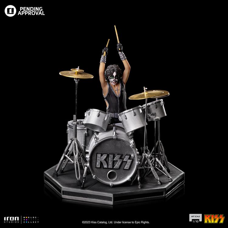 Pedido Estatua Peter Criss (The Catman) - KISS marca Iron Studios escala de arte 1/10