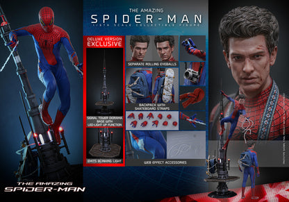 Preventa Figura Spider-Man (Deluxe version) - The Amazing Spider-Man marca Hot Toys MMS772 escala 1/6