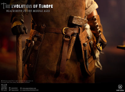 Pedido Figura Blacksmith / Herrero Medieval - The Evolution of Europe marca POP Costume EE02 escala 1/6