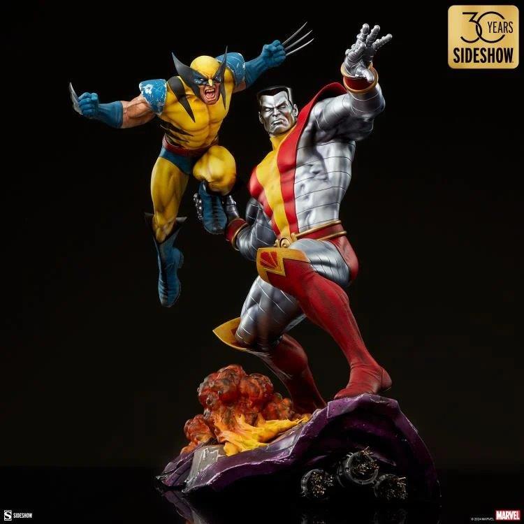 Preventa Estatua Marvel Colossus & Wolverine (Fastball Special) - Premium Format marca Sideshow Collectibles (61 cm)