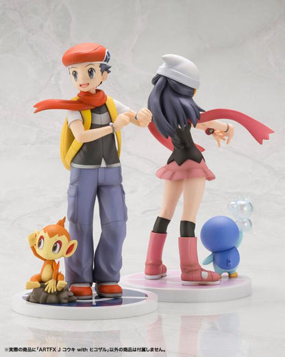 Pedido Estatua Lucas con Chimchar - Pokemon - ArtFX J marca Kotobukiya escala 1/8