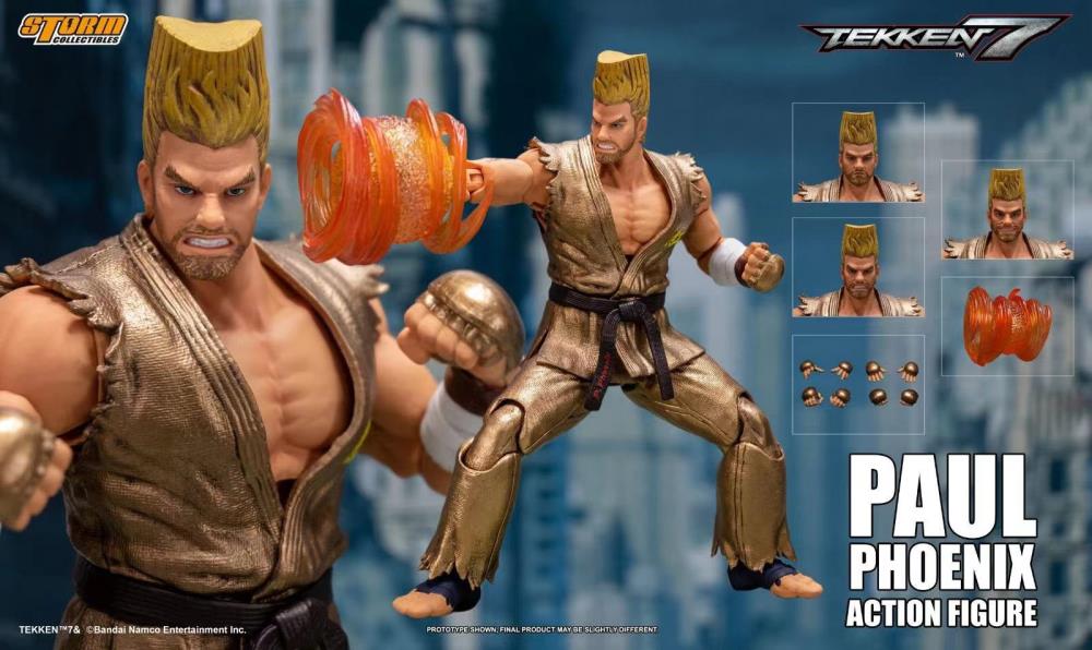 Pedido Figura Paul Phoenix (Special Edition) - Tekken 7 marca Storm Collectibles escala pequeña 1/12