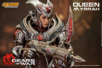 Preventa Figura Queen Myrrah - Gears of War  marca Storm Collectibles escala pequeña 1/12