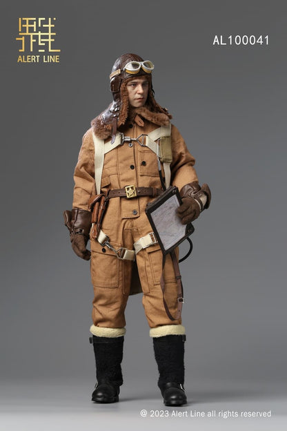 Pedido Figura WWII Soviet Air Force Ace Pilot marca Alert Line AL100041 escala 1/6