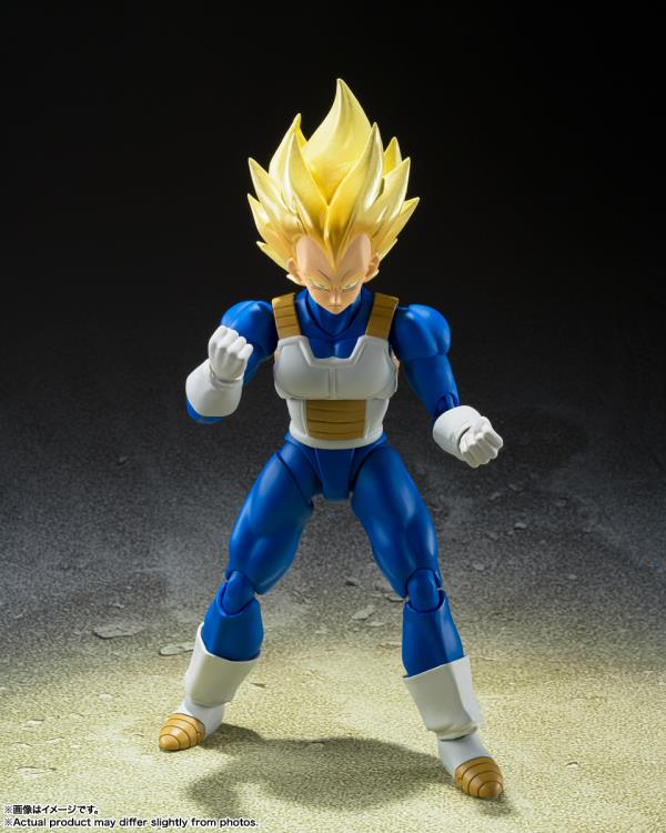 Pedido Figura Super Saiyan Vegeta (Awakening Super Saiyan Blood) - Dragon Ball Z - S.H.Figuarts marca Bandai Spirits escala pequeña 1/12