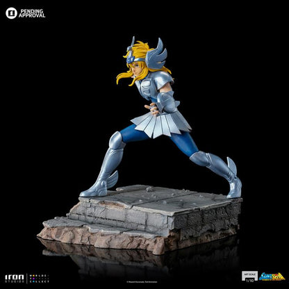 Preventa Estatua Cygnus Hyoga - Saint Seiya - Limited Edition marca Iron Studios escala de arte 1/10