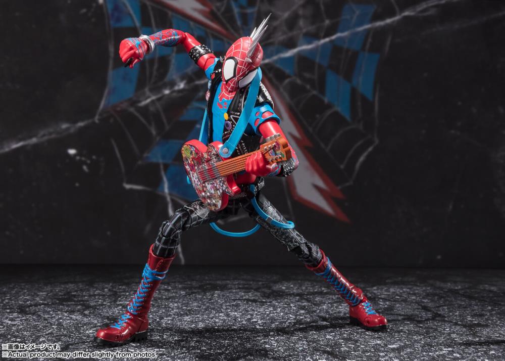 Preventa Figura Spider-Punk - Spider-Man: Across the Spider-Verse - S.H.Figuarts marca Bandai Spirits escala pequeña 1/12