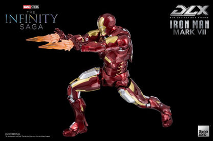 Pedido Figura DLX Iron Man Mark 7 - Avengers Infinity Saga marca Threezero 3Z0255 escala pequeña 1/12