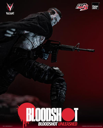 Pedido Figura Bloodshot Unleashed - Valiant Comics - FigZero S marca Threezero 3Z0422 escala pequeña 1/12