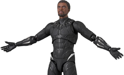 Preventa Figura Black Panther con Trono (version 1.5) - Marvel Infinity Saga - MAFEX marca Medicom Toy No.230 escala pequeña 1/12