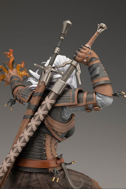 Pedido Estatua Geralt - The Witcher - Bishoujo marca Kotobukiya escala 1/7