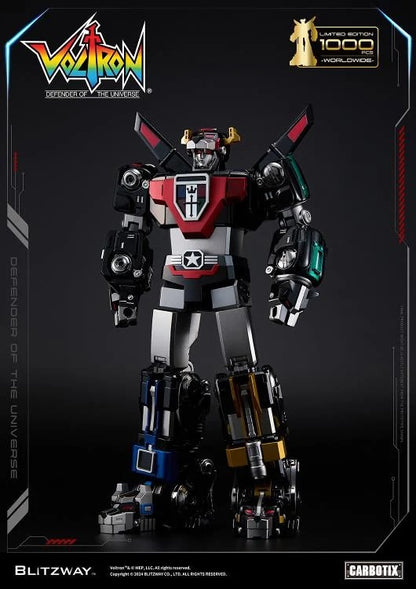 Preventa Figura Black Voltron (DIECAST) (Exclusiva Edición Limitada) - Carbotix Series marca Blitzway BW-CA-11101 (38 cm)