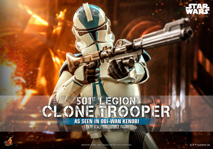 Pedido Figura 501st Legion Clone Trooper - Star Wars: Obi-Wan Kenobi series marca Hot Toys TMS092 escala 1/6