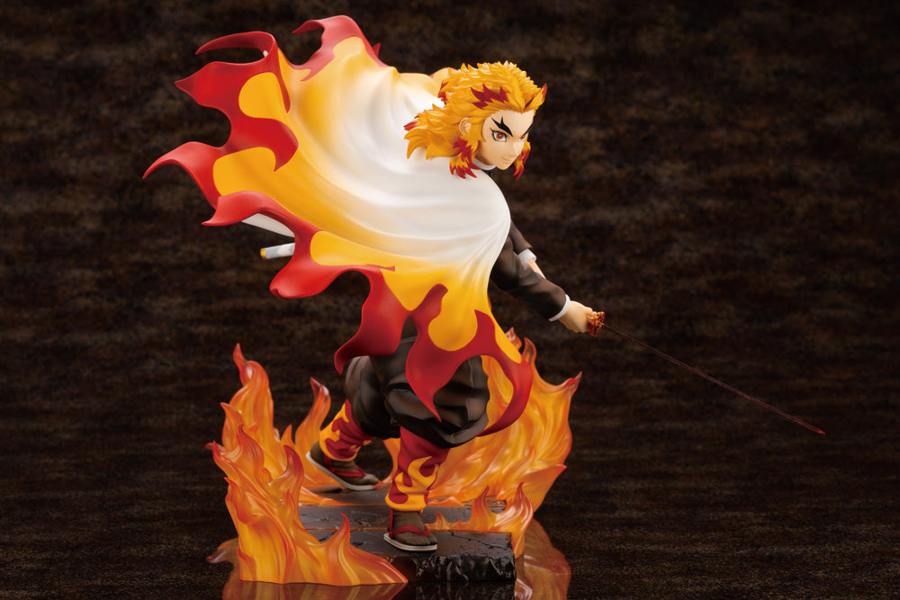 Pedido Estatua Kyoujurou Rengoku (Purgatory Anjuro) - Demon Slayer: Kimetsu No Yaiba - ArtFX J marca Kotobukiya escala 1/8