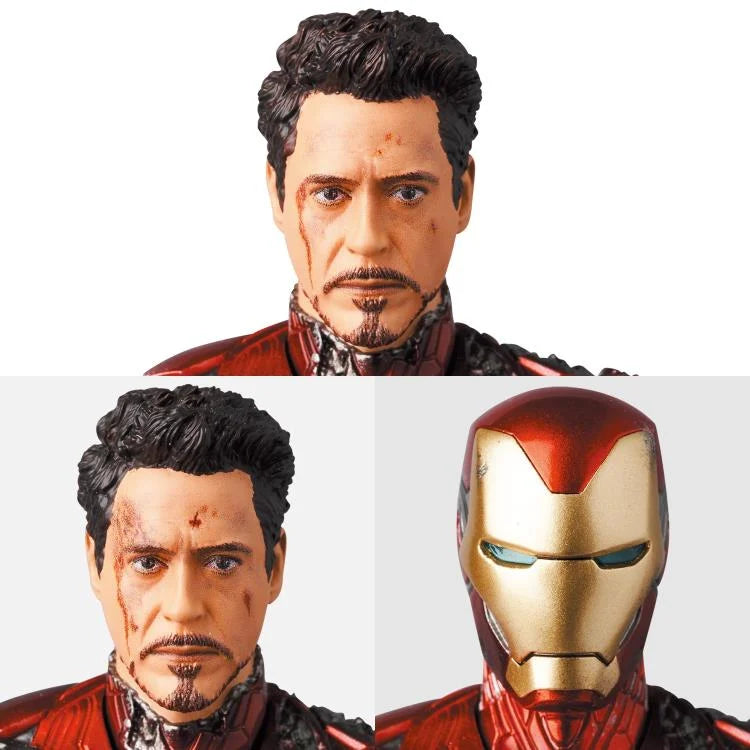 Pedido Figura Iron Man Mark 85 (Battle Damaged) - Avengers: Endgame - MAFEX marca Medicom Toy No.195 escala pequeña 1/12