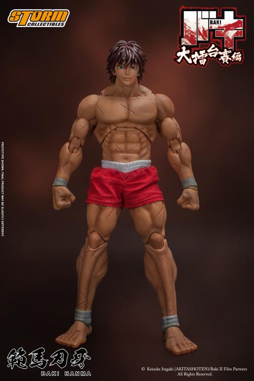 Pedido Figura Baki Hanma - Baki the Grappler marca Storm Collectibles escala pequeña 1/12