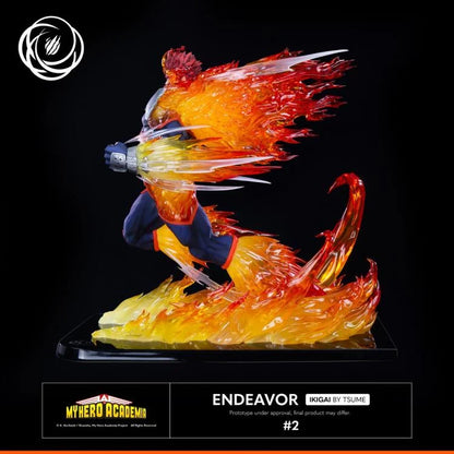 Preventa Estatua Endeavor (Limited Edition) - My Hero Academia Ikigai marca TSUME a escala 1/6 (34 cm)