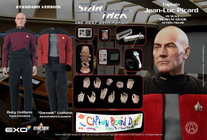 Preventa Figura Captain Jean-Luc Picard (Standard version) - Star Trek: The Next Generation marca EXO-6 EXO-01-019-STN escala 1/6