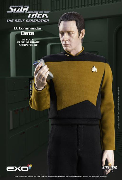 Pedido Figura Lt. Commander Data (Essentials version) - Star Trek: The Next Generation marca EXO-6 EXO-01-073 escala 1/6