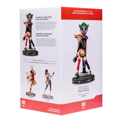 Pedido Estatua Harley Quinn (Deluxe version 2) (Resina) - DC Bombshells marca McFarlane Toys x DC Direct escala 1/8