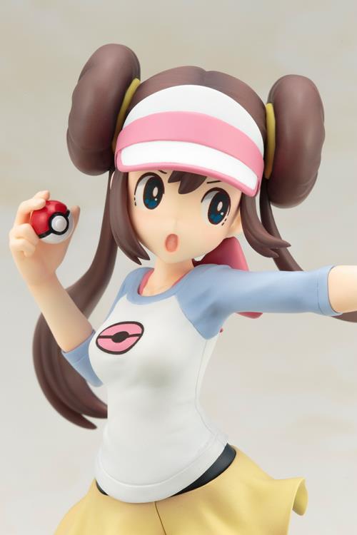 Pedido Estatua Rosa con Snivy - Pokemon - ArtFX J marca Kotobukiya escala 1/8